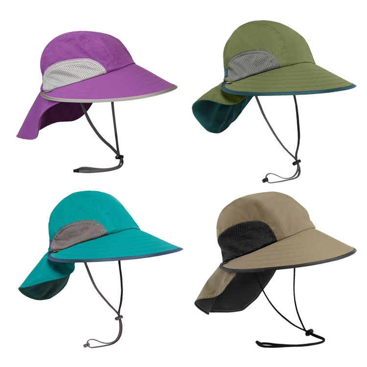 Custom Made Beach Sun Visor Cap Hawaiian Bucket Hat OEM / ODM Available