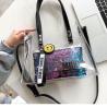 Buy cheap Hot Stamping 0.25MM PVC Handbags With Two Braid Hands from wholesalers