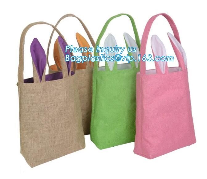 Natural Burlap Tote Shopping Bags Reusable Jute Bags with Full Gusset with Handles Laminated Interior tote shopper pack