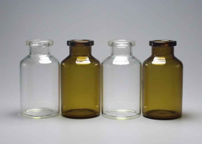 Empty Little Glass Vial