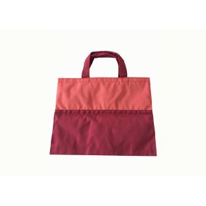A4 Document Eco Friendly Reusable Grocery Bags 600D Printed Durable