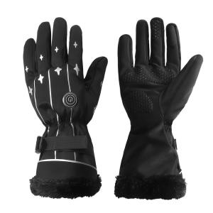 Buy cheap Adjustable Temperature Thin Electric Rechargeable Battery Heated Gloves One Size Heated Ice Fishing Gloves product
