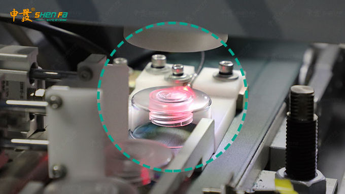 High Precision Auto Hot Stamping Machine For Plastic Jars Lid