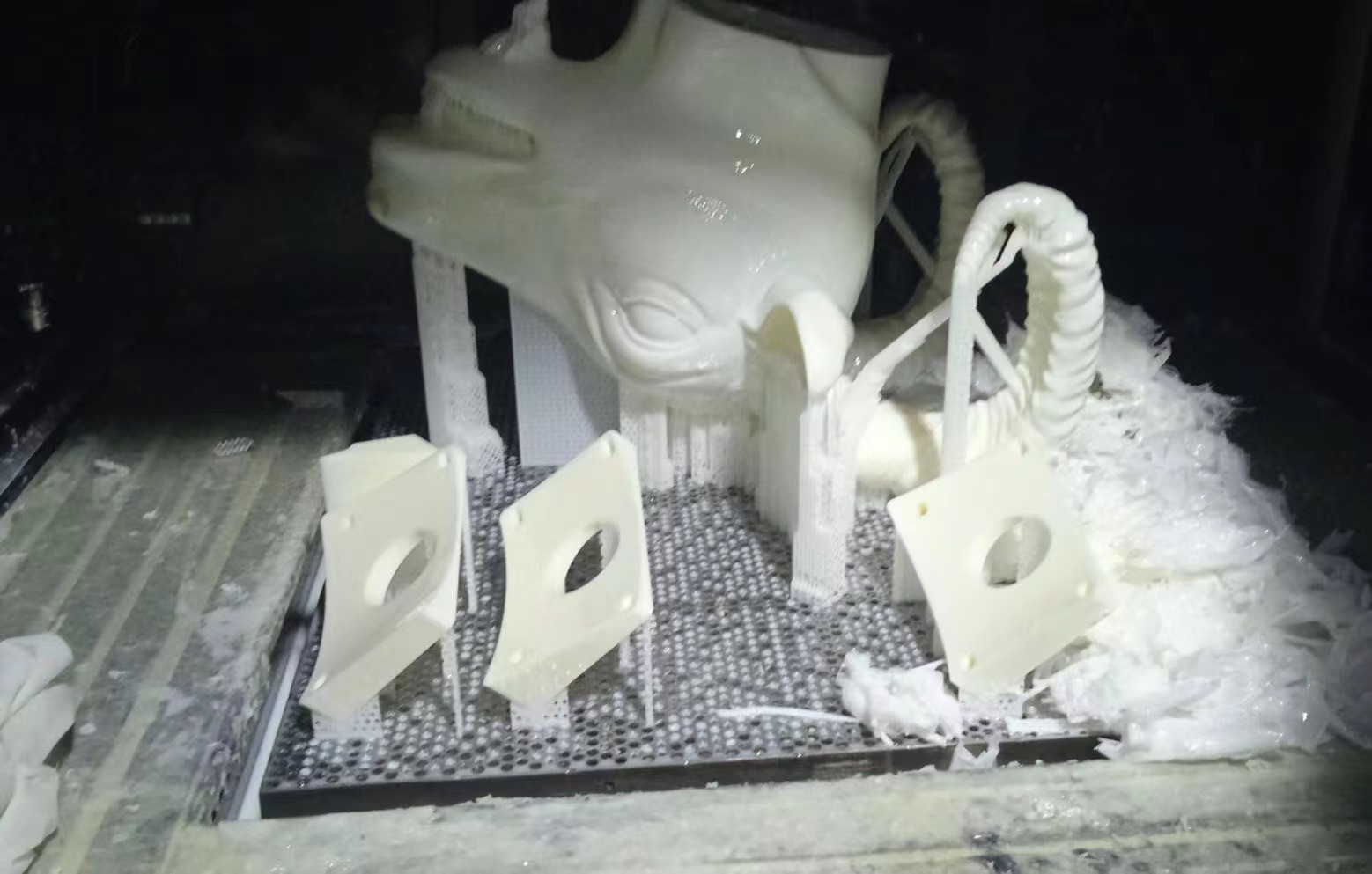 CNC Tooling Machine Plastics Resin Titanium 3D Printing Prototype for Anime Action Figure
