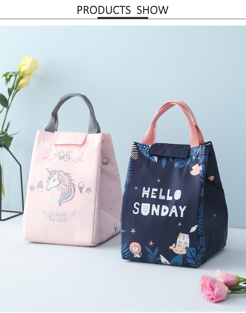 Water Repellent Polyester Insulated Lunch Cooler Bags