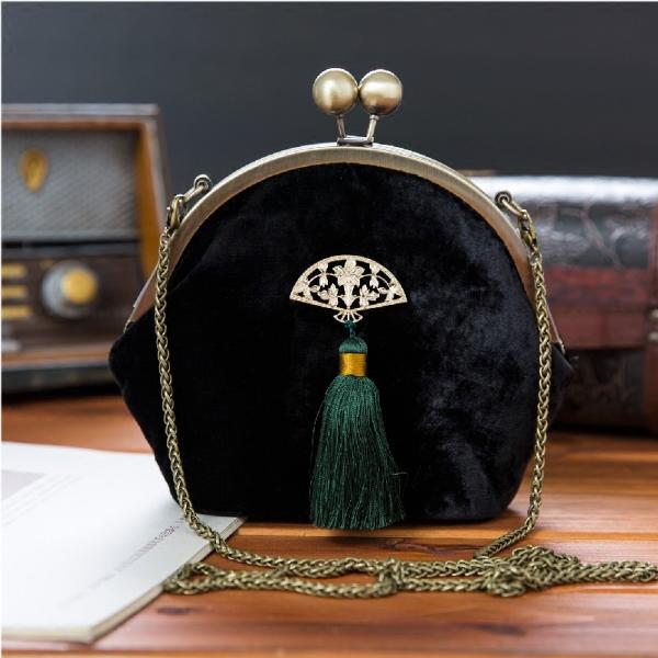 Accessories, Vintage Handbag, Velvet Handbag, Vintage Purse, Victorian,