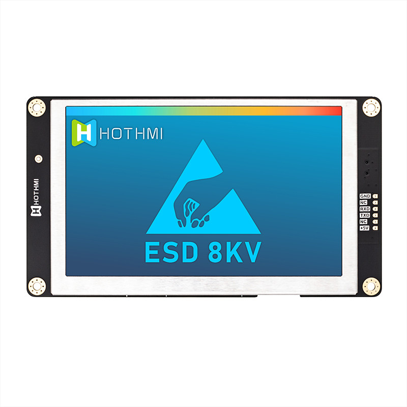 5 Inch Smart Serial Screen 800x480 UART TFT LCD Module Display Panel With TTL Interface