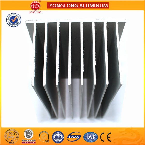 Heat Broke Aluminum Frame Profiles Sound Insulation Impact Resistance