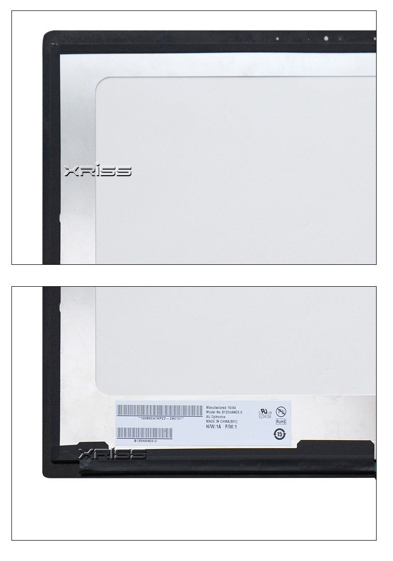 12.5 Inch LCD Screen Assembly For Asus ZenBook 3 UX390 UX390U UX390UA UX390UAK