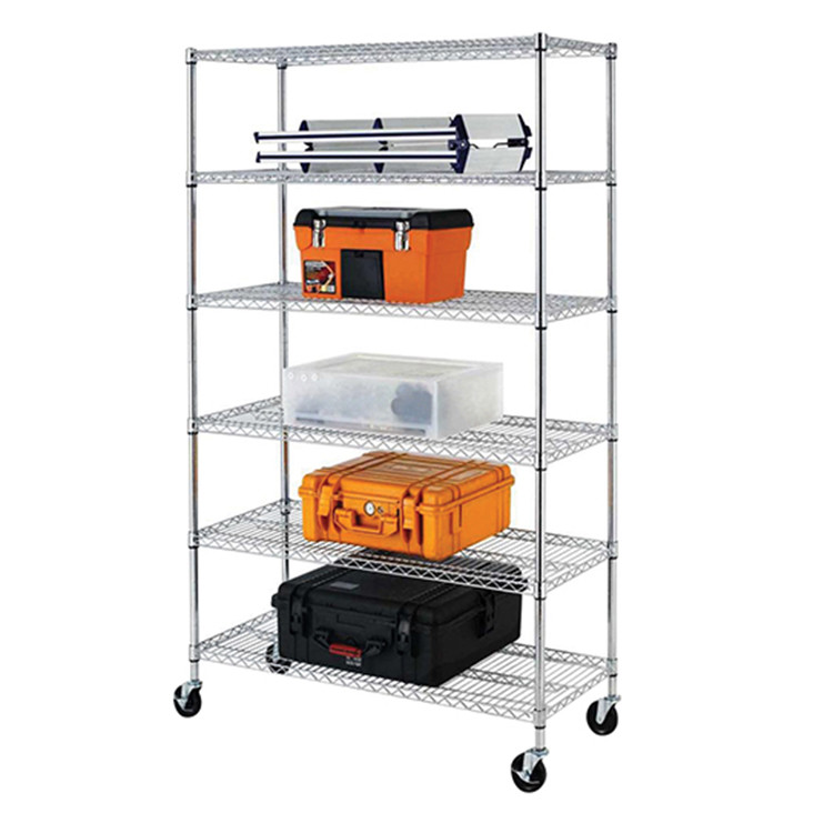 370MM 1000MM Supermarket Shelf Rack Tegometall Configurator Heavy Duty 5 Tier Metal Shelf