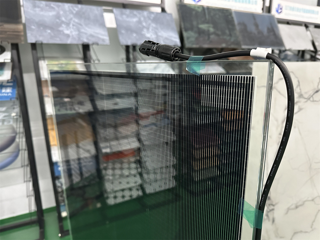 CdTe Cadmium Tellurium Thin Film Solar Cells Solar Glass Bipv Panel For Home Off-grid System
