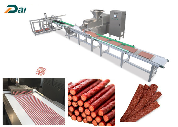 How It's Made Meat Strips Hot Sales Pet Food Production Line Dog Treat Meat Stick Forming Machine with Good Quality