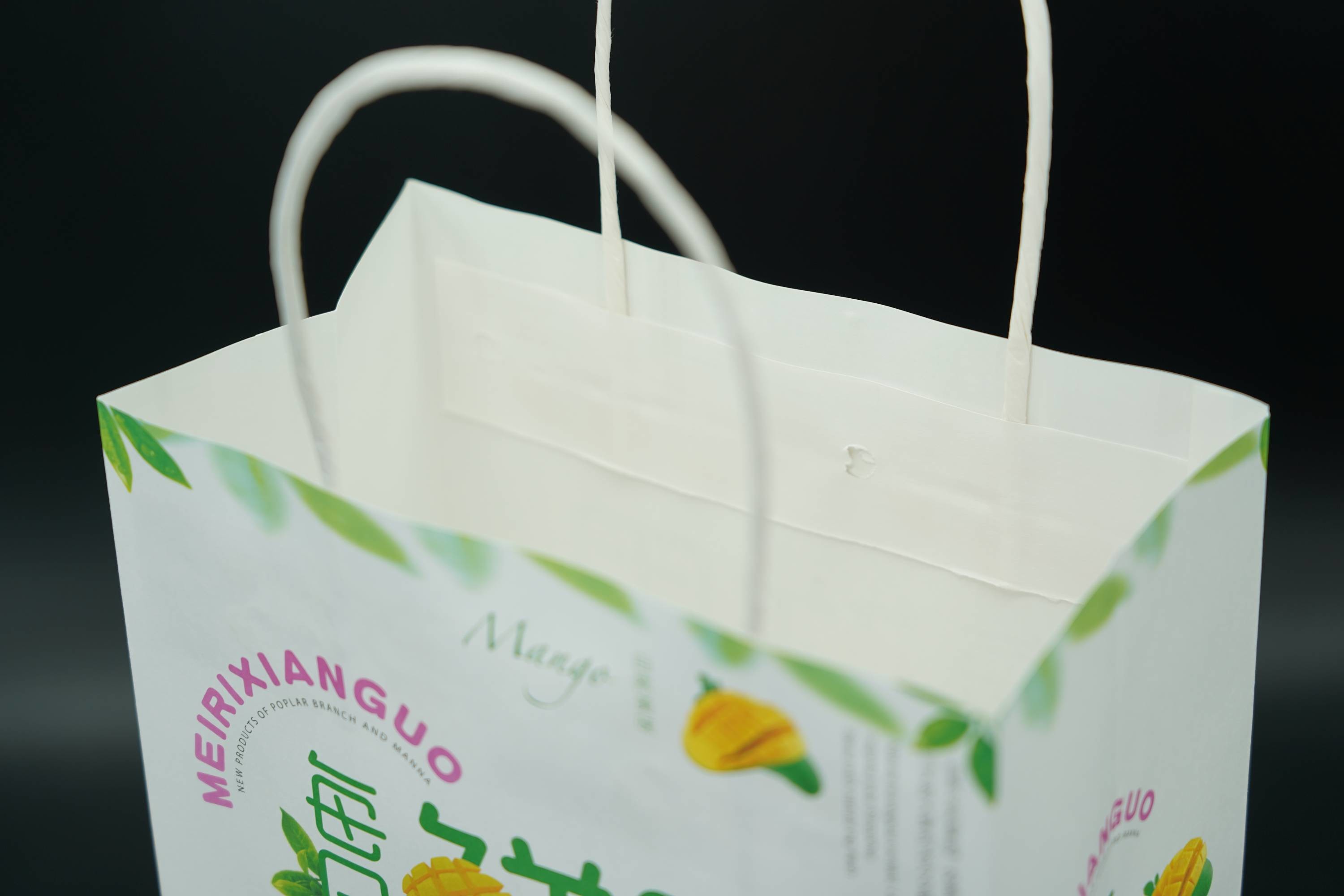 Sturdy Biodegradable Kraft Paper Bags Eco Friendly Materials Choice