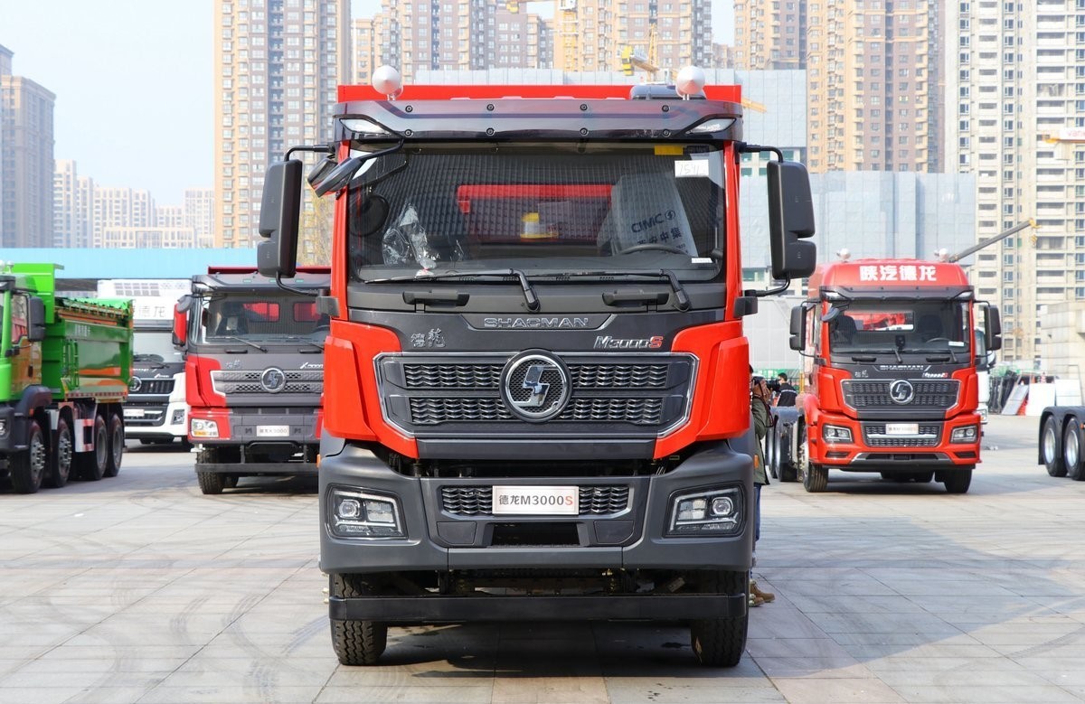 Shacman Delong new M3000 430hp 8X4 6.2m dump trucks high efficiency