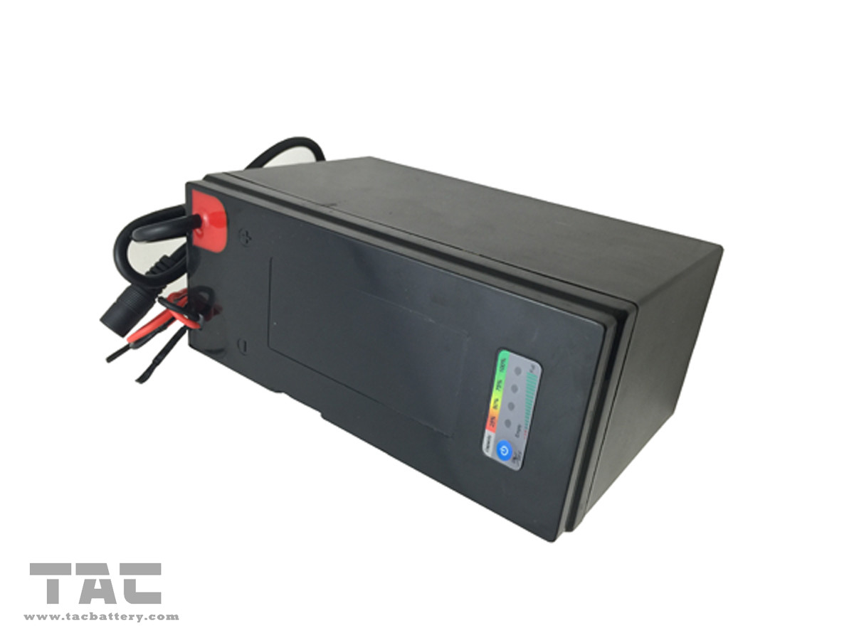 12V LiFePO4 Rechargeable Battery Pack 75ah Smart BMS with ABS Plastic Case