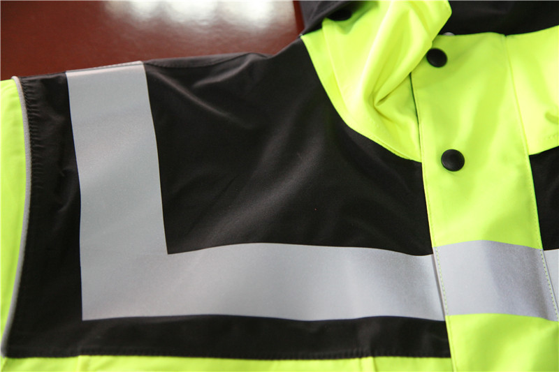 50 times Industrial washable Waterproof Hivis Work Jackets , Rain jacket for Rescue work