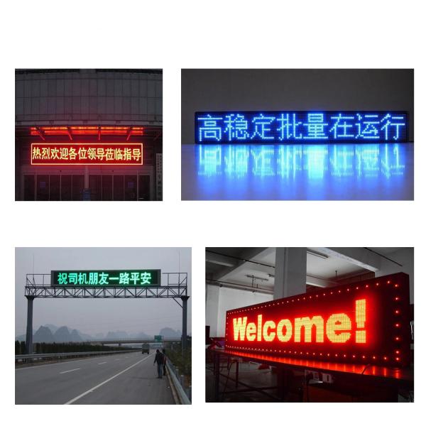6000cd/m2 LED Billboard Display Open Sign full color For Business / Convenience Store