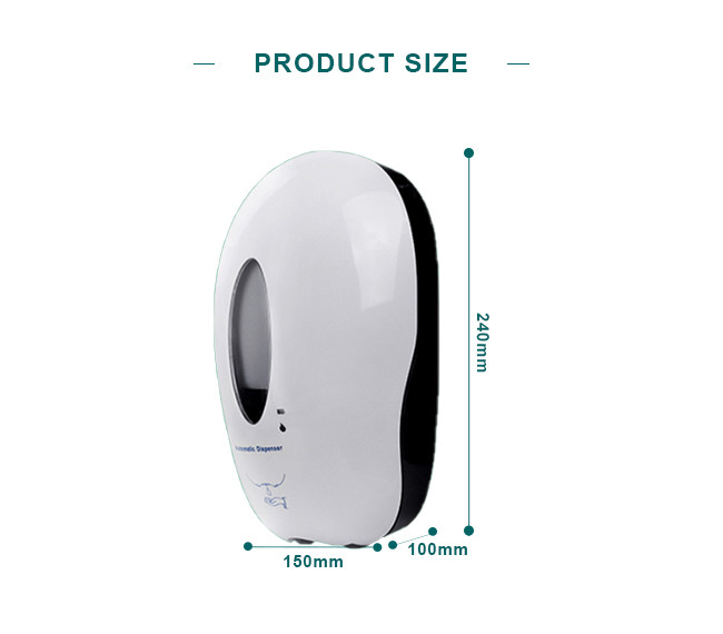 Automatic Touchless Wall Mounted Hand Sanitizer Dispenser
