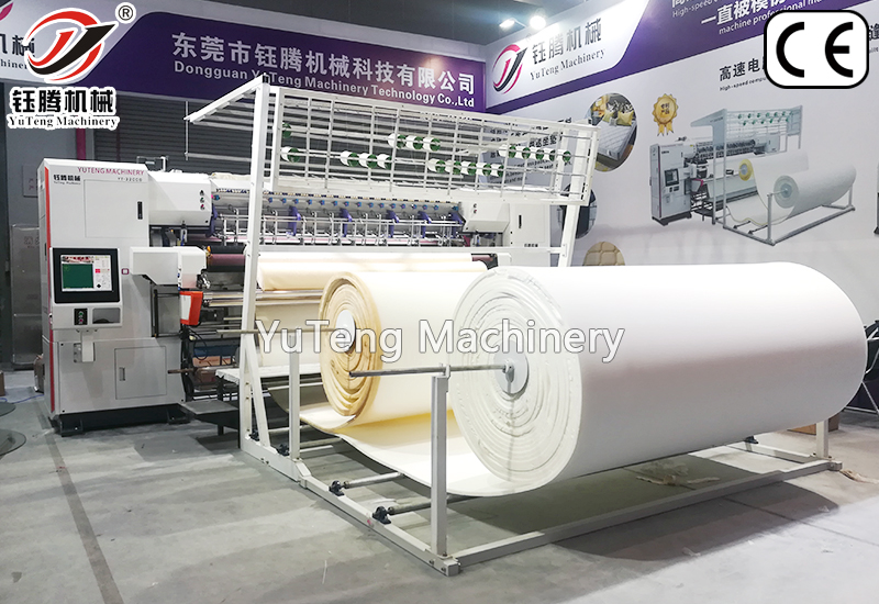 8KW Computerized Multi Needle Quilting Machine For Bedding Seats Covers