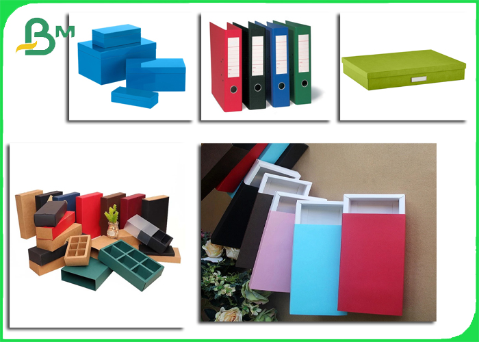 1.2mm FSC High Stiffness Shiny Blue Solid Paper Board for Carton Box