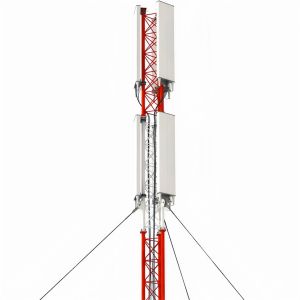 Buy cheap Galvanized Tubular Steel Radio Antenna Guyed Cell Tower Mast ASTMA123 product