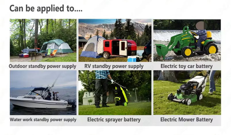Lithium Lifepo4 12V 500Ah For Camping RV Home Storage Air-conditiong Power supply