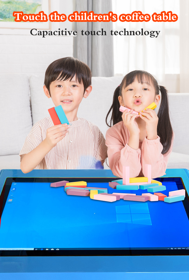 Interactive Kids Game Multitouch Table With Touch Screen Kids Education LCD Touchscreen Desk