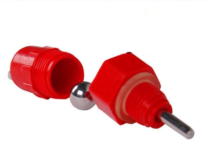 china factory supply poultry drinker system parts chicken nipple drinker/farm water line use QL211