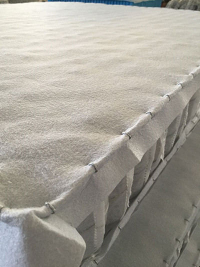 Pocket Spring Unit for 5 Star Hotel Mattress Audited China Supplier, Pocket Spring Unit with PK Cotton Felt 330gs King