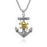 Buy cheap Classic Shape Stainless Steel and Gold Pendants Necklaces for Men Anniversary from wholesalers