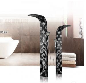 China Best Quality Customize Size Stainless Steel Solid Surface Shower Panel Bathroom Items on sale