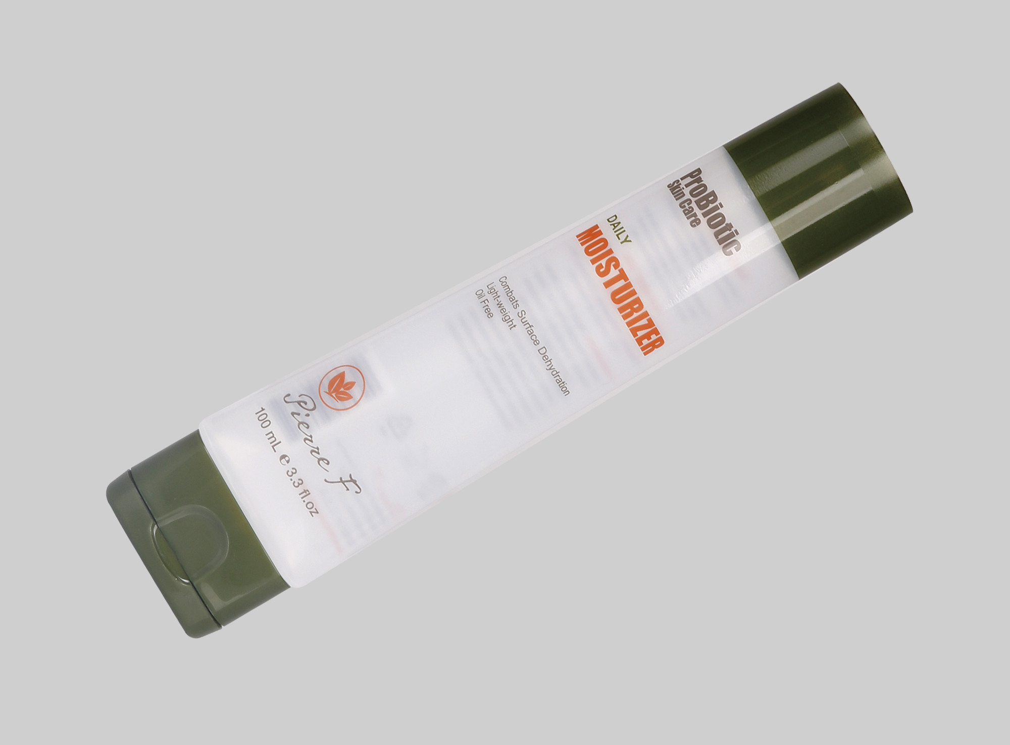 Plastic Sunscreen Lotion Tube Cosmetic D35mm 35-100ml With Super Flat Oval Flip Cap