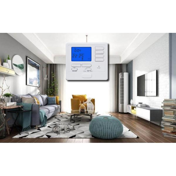 24V Electronic Programmable Room Thermostat Large Screen Dispaly