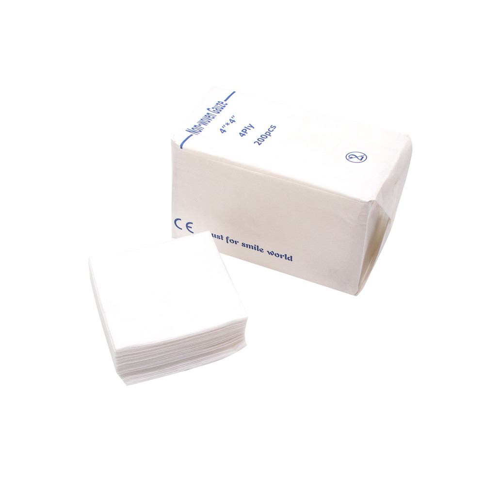 Soft Breathable 4x4 Non Woven Gauze Highly Hygroscopic