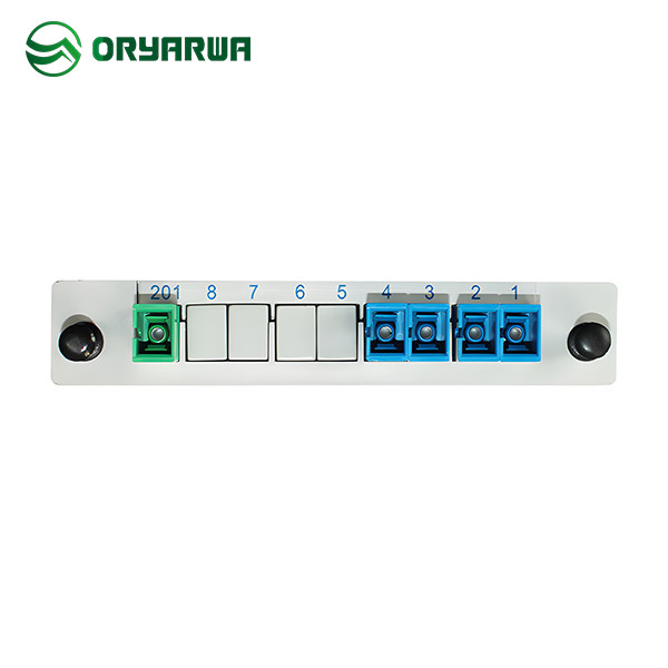 1x4 Casstte PLC Splitter Fiber Optic SC UPC Connector