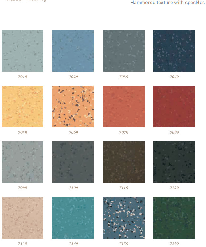 Flame Retardant Floor Cloth for Railway Interior / EN45545 HL3 Rubber Floor Covering for Metro Car