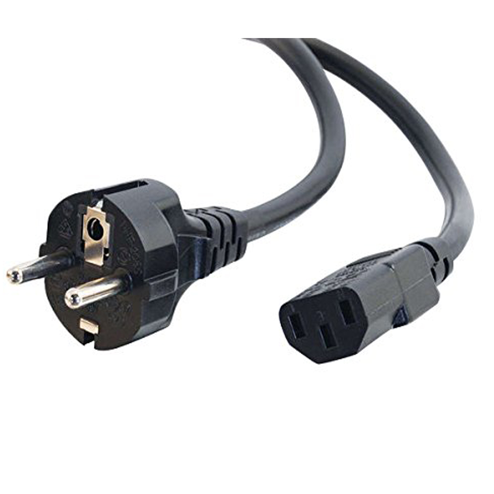 OEM ODM C13 C14 Power Cord 2 Pin Power Cable European Standard