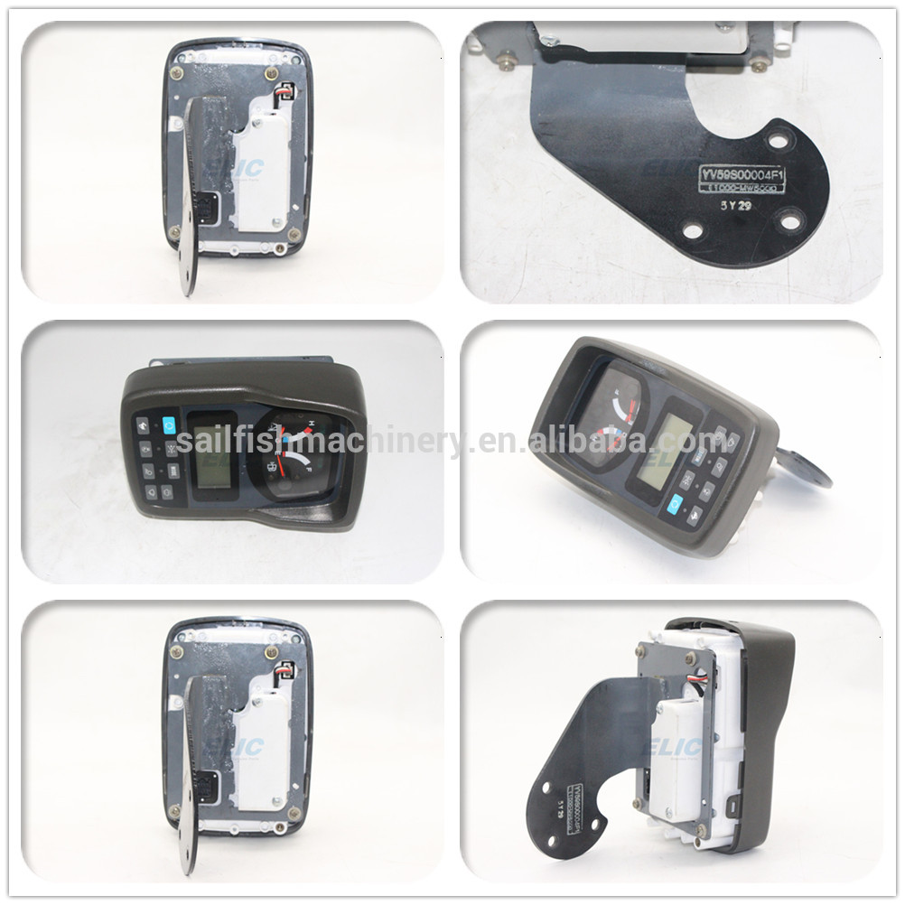 SK115SR E215 Monitor Display Panel For Excavator Yn59f00011f4 Yv59s00004f1