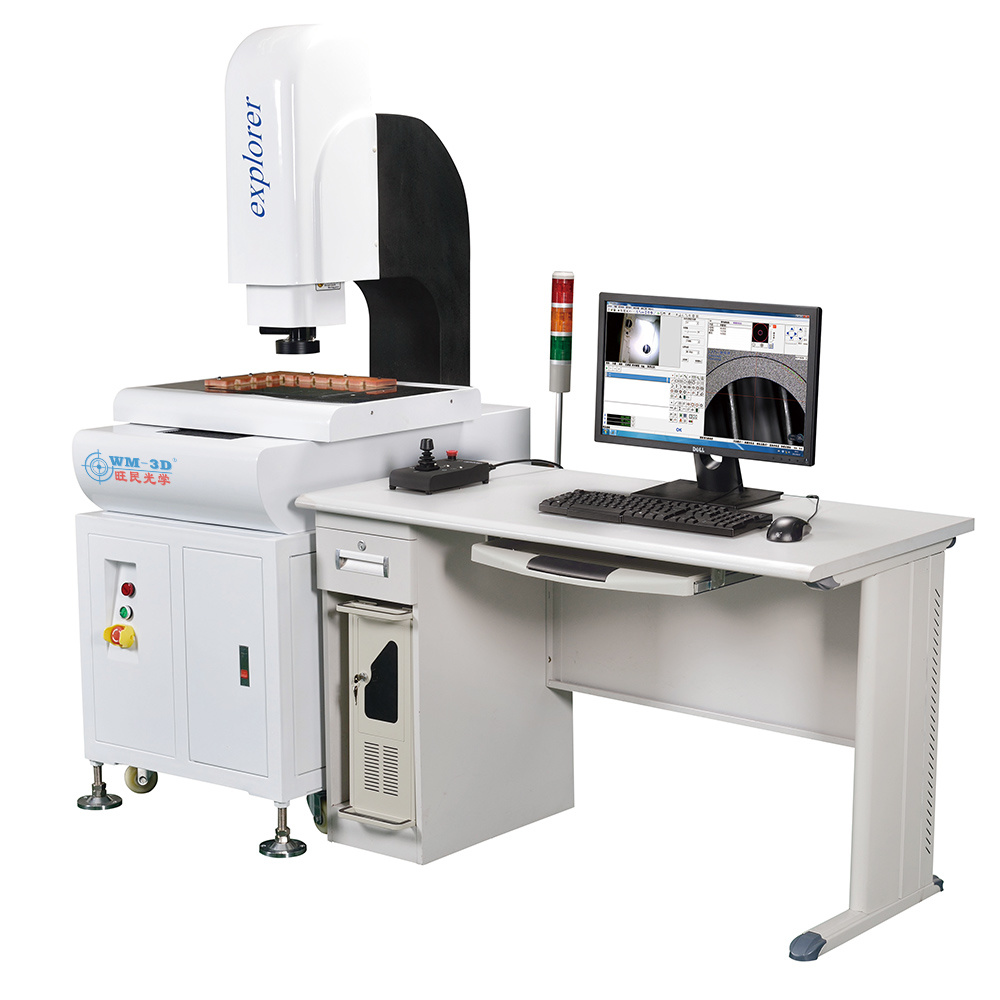 Optical CNC Vision Measuring Machine 2.5um Accuracy 200mm/S Velocity