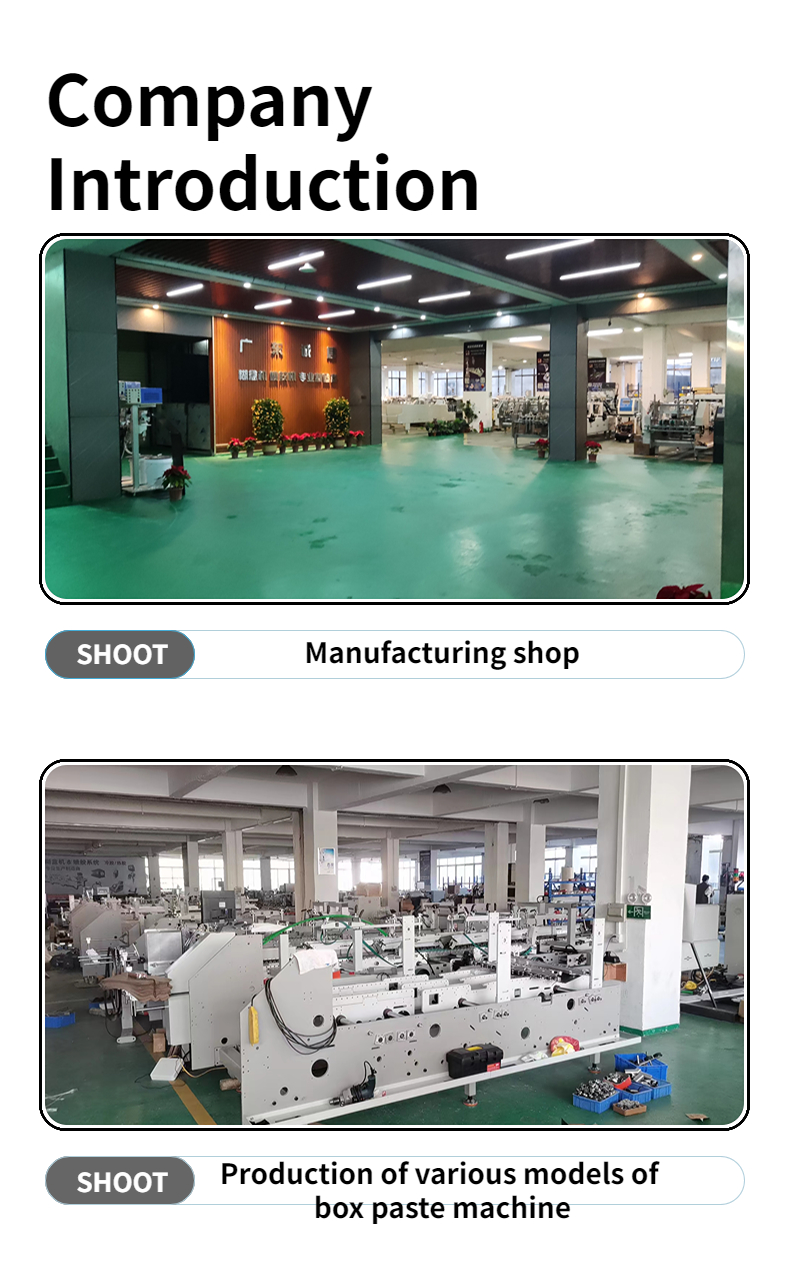 Professional Pneumatic Folder Gluing Machine for 4/6 Corner Box Driven Type Pneumatic