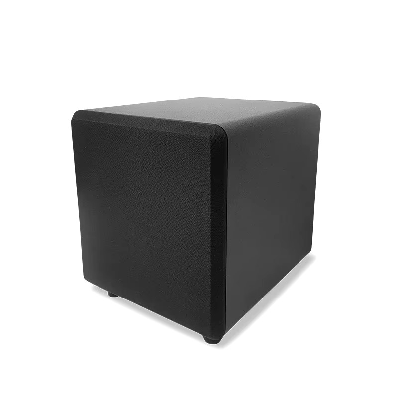 MDF Wooden Home Active Subwoofer With 10 Inch Woofer Driver Low Pass Filter 100 Watts