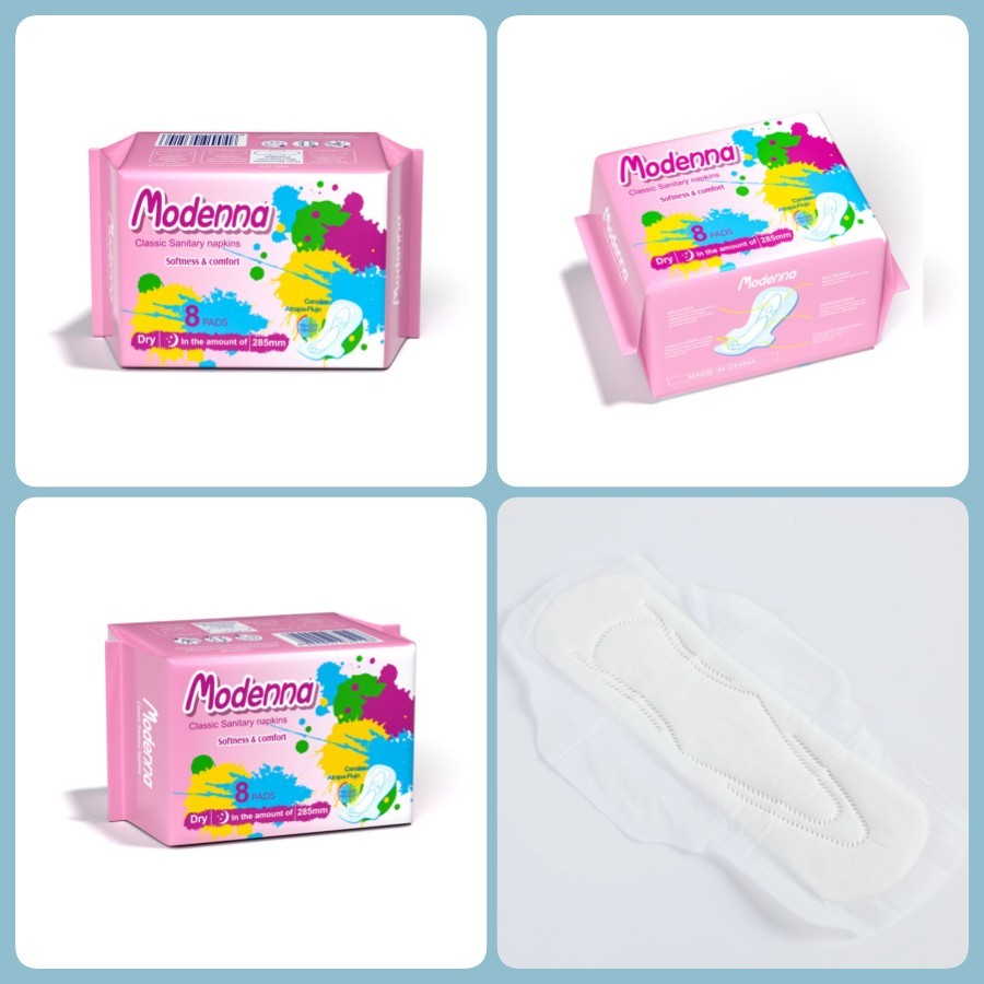 Custom Biodegradable Period Pads Eco Friendly Disposable Private Ultra Thin Pads