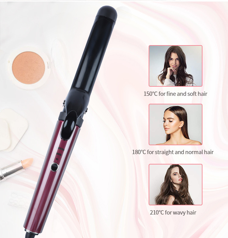 MeStar Hot Hair Tool , Tourmaline Ceramic Curling Iron with LED Display