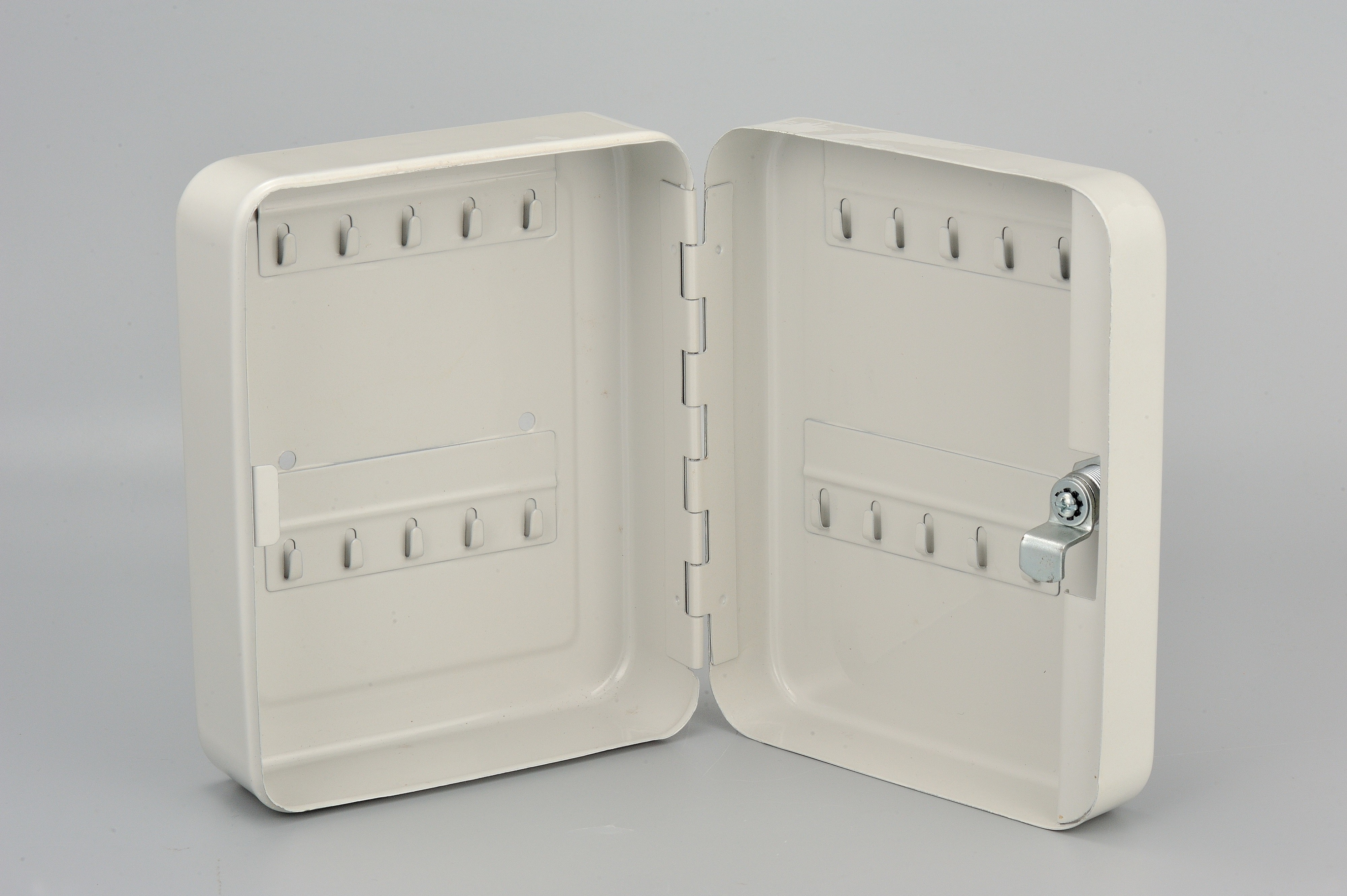 Businesses Metal Key Lock Box / Solid Steel Key Cabinet Storage Safes