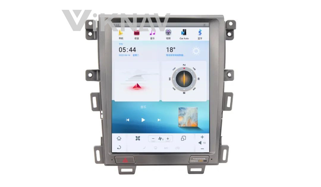 12.1Inch Android Head Unit For 2010-2013 Ford Edge 128G Navigation GPS Multimedia DVD Player Android Wireless Carplay 4G