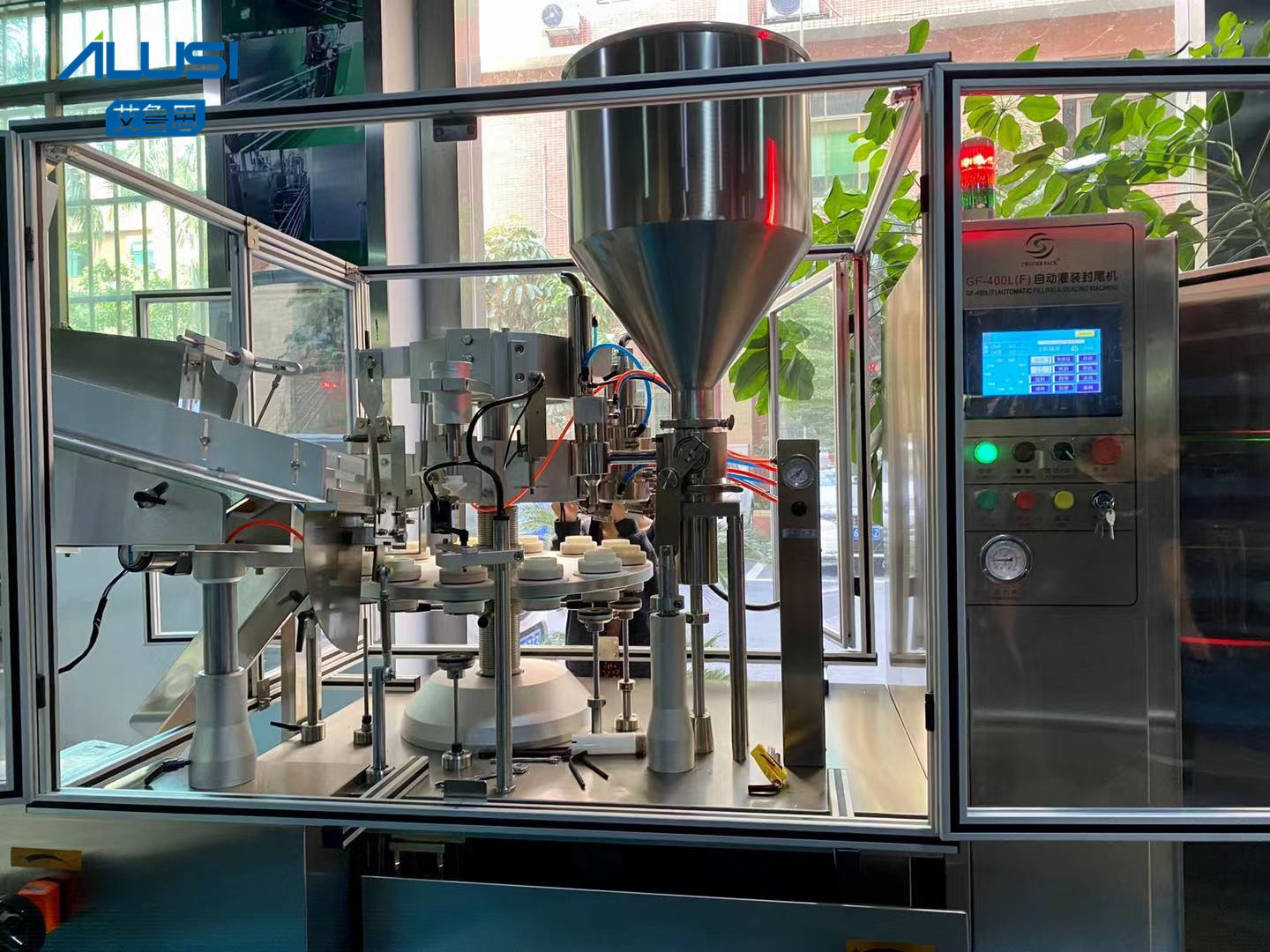 Plastic Aluminum Tube Filling Sealing Machine for Cosmetic Cream Ointment