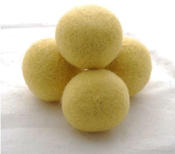 china factory Colored Pure Genuine 6-Pack XL 100% Wool Dryer Balls