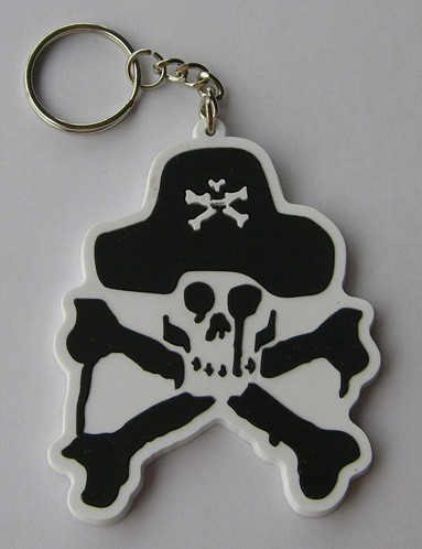 Custom Design Cartoon Character Keychains , Funny Soft PVC Keychain