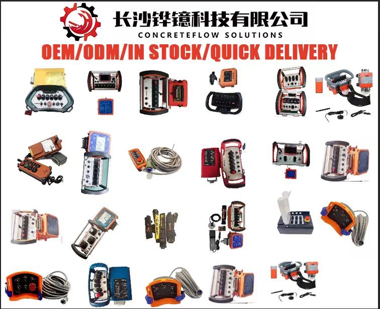 Made in China OEM remote control perfectly replaces Putzmeister 4-section arm 5-section arm remote control (large handle, small handle)