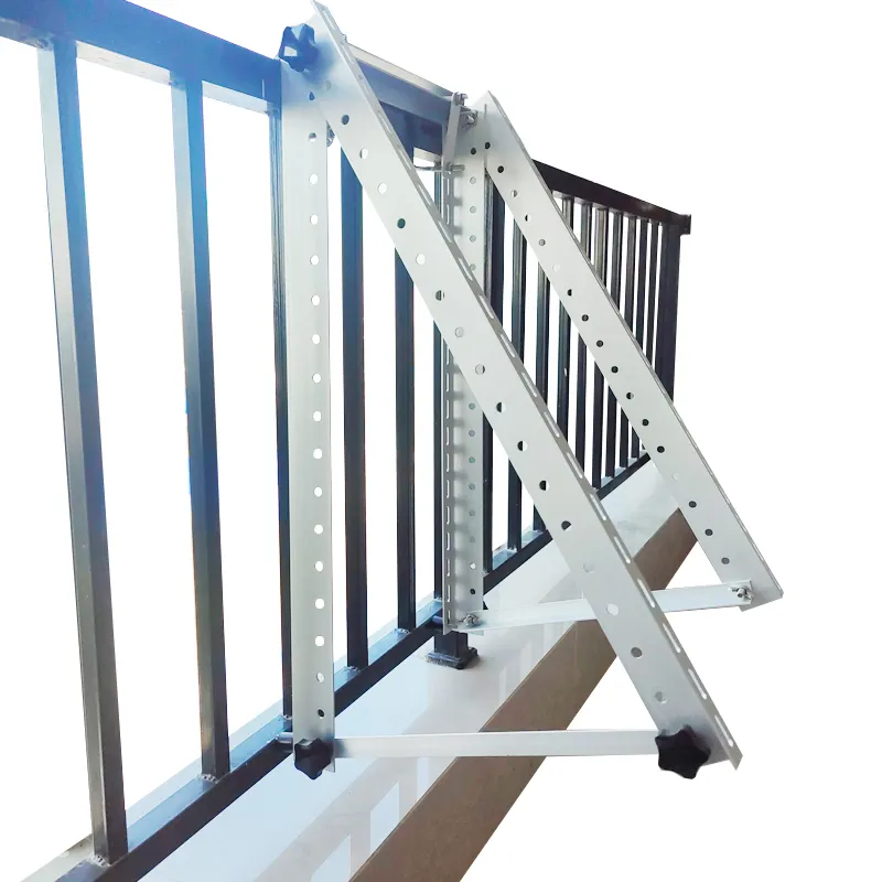 Long-lasting Adjustable Tilt Range Solar Brackets for Metal Roof 25 Years Life Span